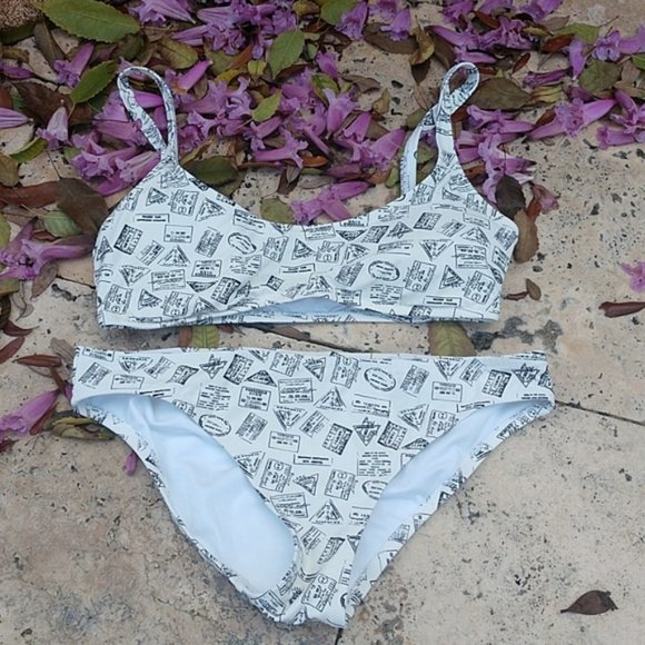 GAP Other - GAP bikini Travel Logo Stamps  Large